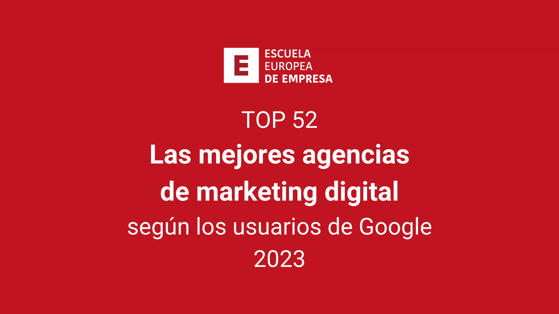 Mejores agencias de marketing digital de España según los usuarios de Google