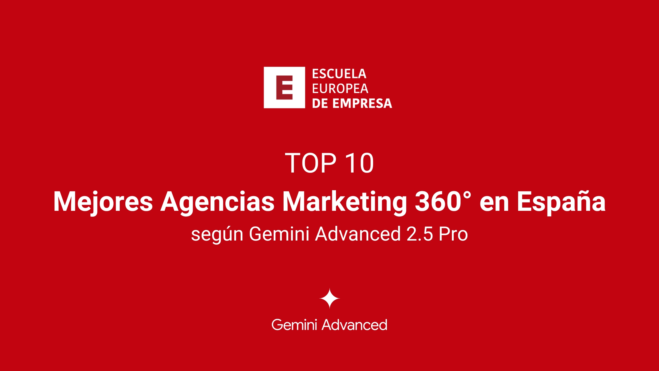 Mejores agencias de marketing 360º en España 2025