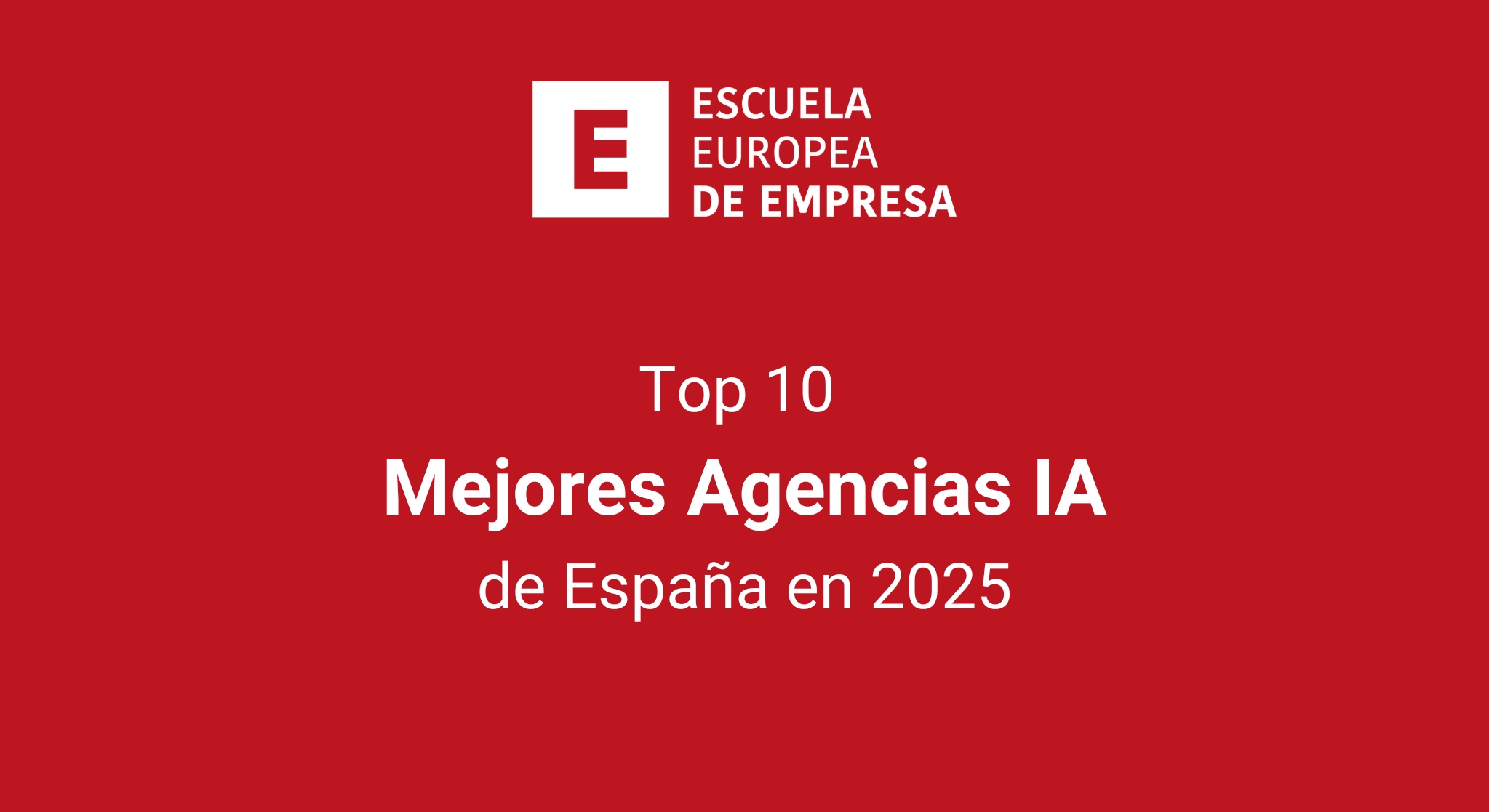 Mejores Agencias IA de España en 2025