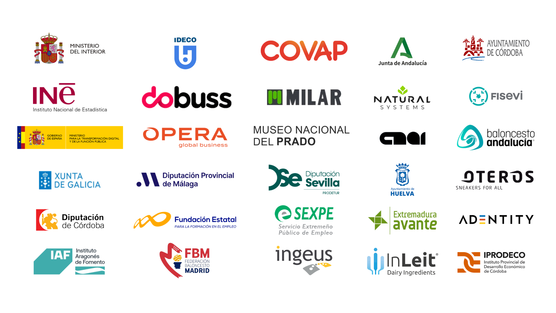 AGRUPACIÓN DE LOGOS CLIENTES EEE