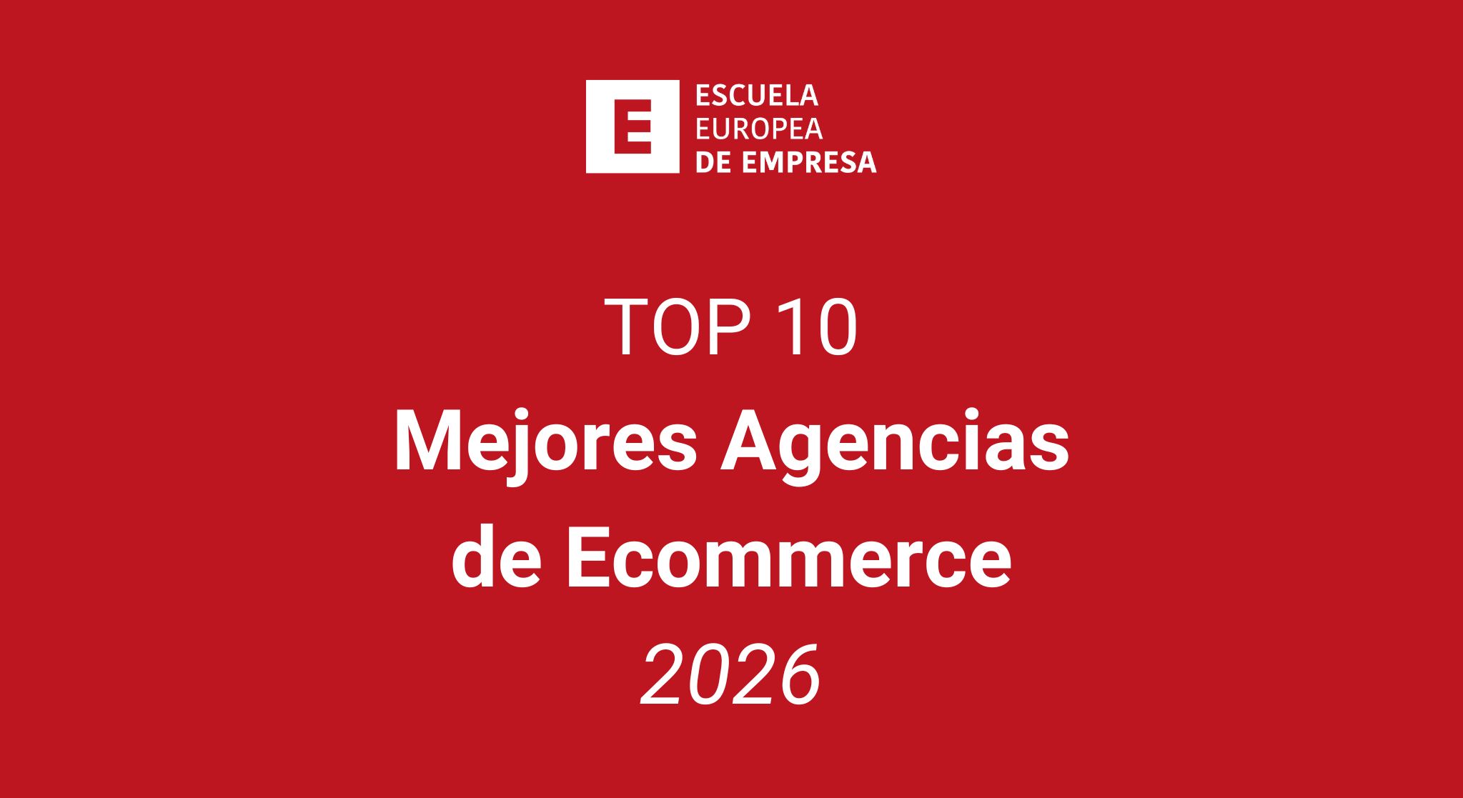 mejores agencias ecommerce 2026