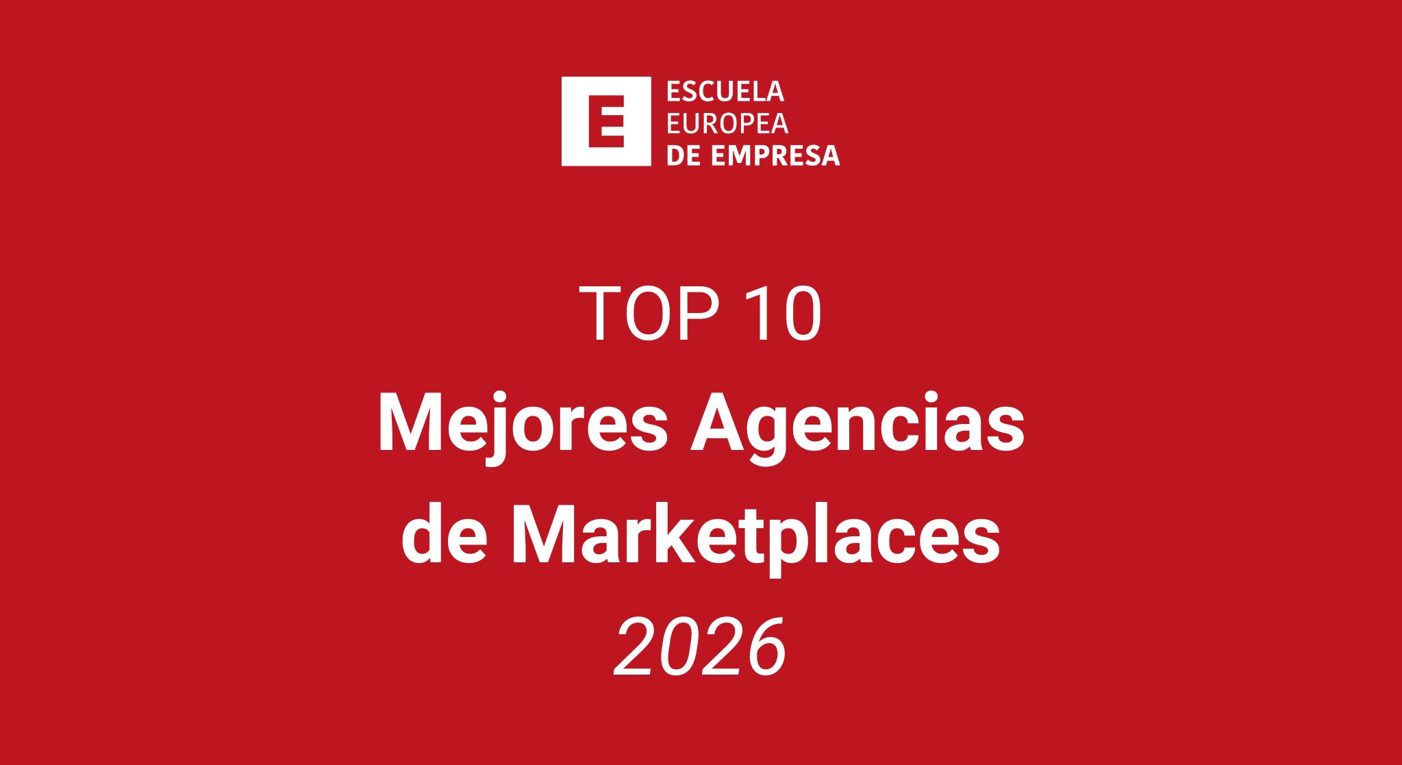 mejores agencias de marketplaces 2026